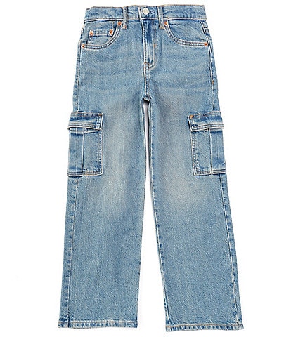 Levi's® Big Girls 7-16 Cargo Pocket Wide Leg Jeans