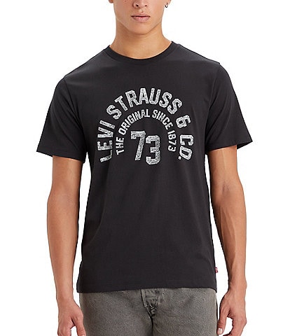 Levi's® Classic Fit Short Sleeve Arched Logo T-Shirt