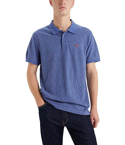Levi's® Classic-Fit Short Sleeve Printed Polo Shirt