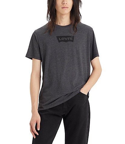 Levi's® Classic-Fit Short Sleeve Solid Batwing Logo Graphic T-Shirt