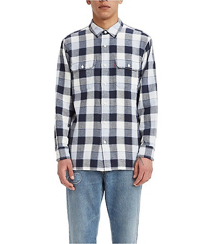 Levi's® Classic Worker Plaid Woven Overshirt