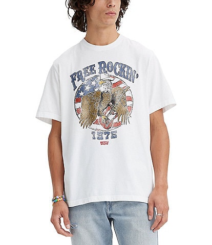 Levi's® Free Rockin' Americana Short Sleeve Graphic T-Shirt