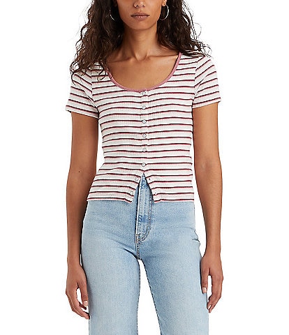 Levi's® Fruity Stripe Sugar Short Sleeve T-Shirt