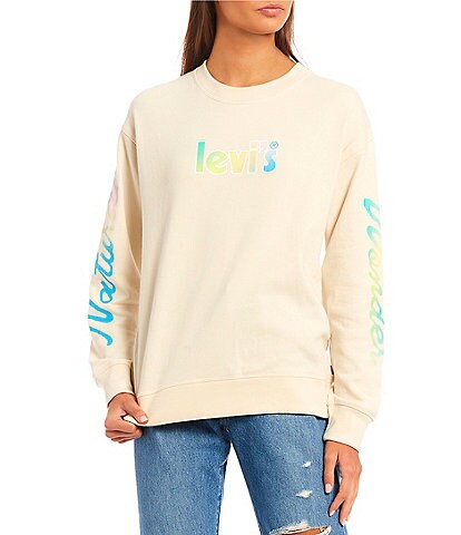 Levi's Gradient Graphic Crew Neck Sweatshirt