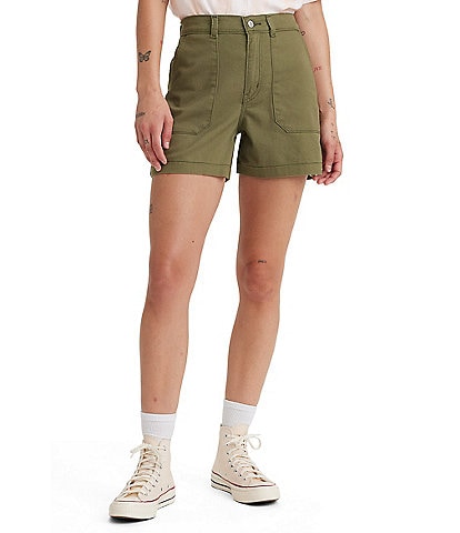 Levi's® High Rise Utility Shorts