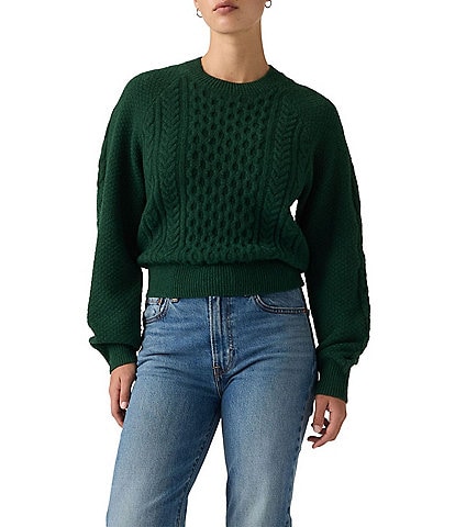 Levi's Jolie Cable Crewneck Sweater