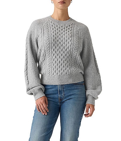 Levi's Jolie Cable Crewneck Sweater