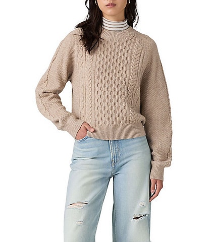 Levi's Jolie Cable Crewneck Sweater