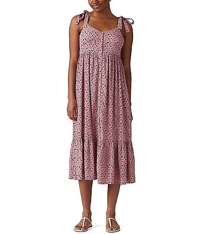 Levi's® Katherine Printed Sleeveless Midi Dress