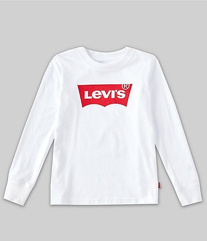 Levi's® Little Boys 2T-7 Long Sleeve Batwing T-Shirt