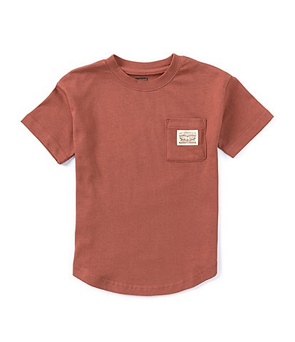 Levi's® Little Boys 2T-7 Short Sleeve Patch Pocket T-Shirt