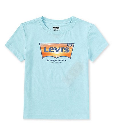 Levi's® Little Boys 2T-7 Short Sleeve Sunset Batwing T-Shirt