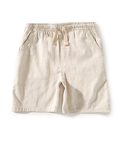 Levi's® Little Boys 2T-7X Linen-Like Pull-On Shorts