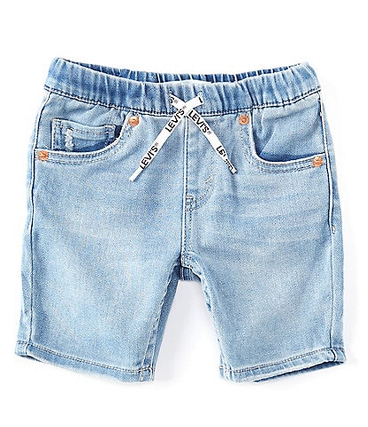 Levi's® Little Boys 2T-7X Skinny Fit Pull-On Dobby Shorts