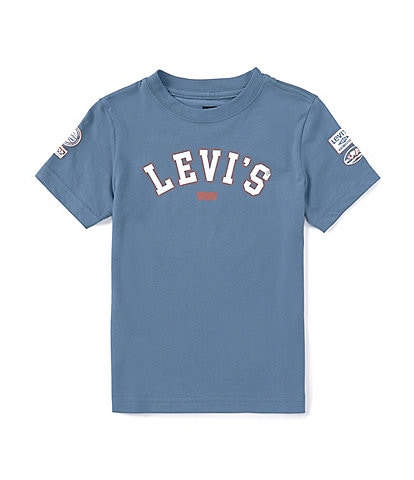 Levi's® Little Boys 4-7 Short Sleeve All Over Levi's Logo T-Shirt
