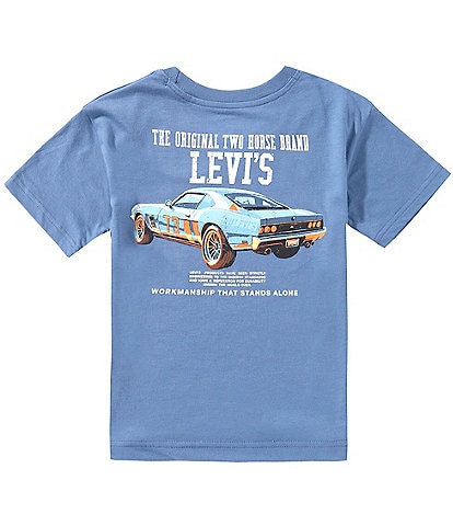 Levi's® Little Boys Short Sleeve Rev The Engine Tee