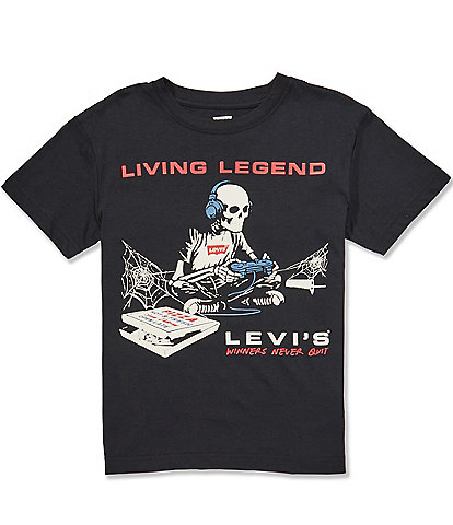 Levi's Little Boys Short Sleeve Gamer Life Tee