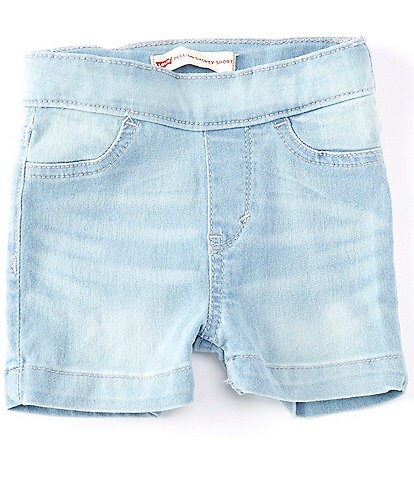 Levi's® Little Girls 2T-6X Pull-On Shorty Denim Shorts