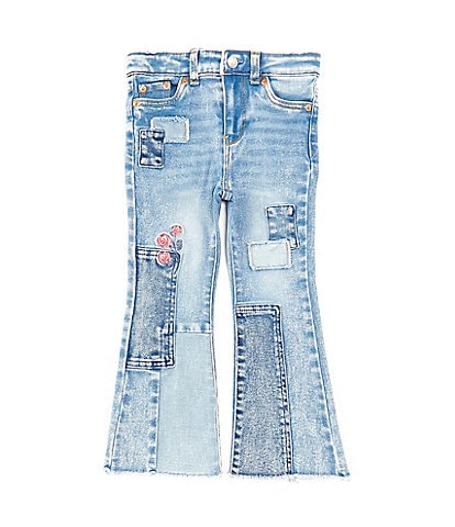 Levi's® Little Girls 4-6X 726 Patchwork Flare-Leg Jeans