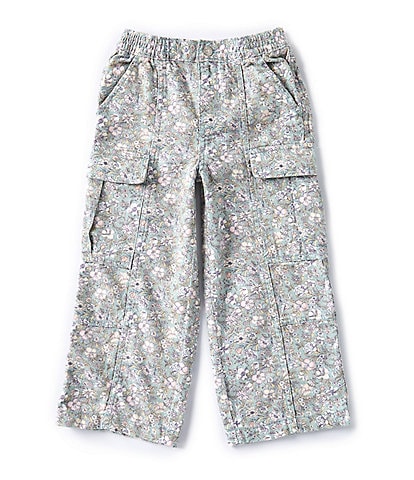 Levi's® Little Girls 4-6X Floral High Rise Baggy Cargo Twill Pants