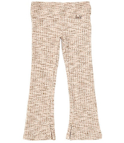Levi's® Kids Space Dye Rib Knit Flare Pants (Big Kids)