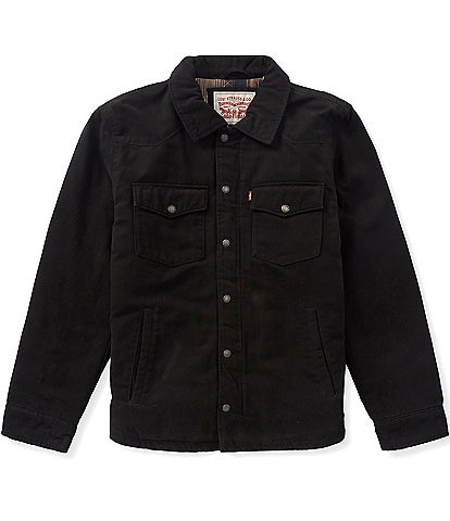 Levi's® Long Sleeve Western Cotton Shirt Jacket