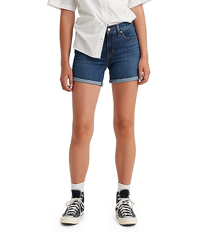 Levi's® Mid Rise Rolled Cuff Shorts
