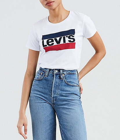 Levi's® Perfect Crew Neck Graphic T-Shirt