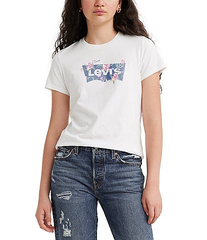 Levi's® Perfect Tropical Batwing Logo Graphic T-Shirt