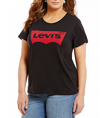 Levi's® Plus Size Perfect Scoop Neck Short Sleeve Cotton Tee