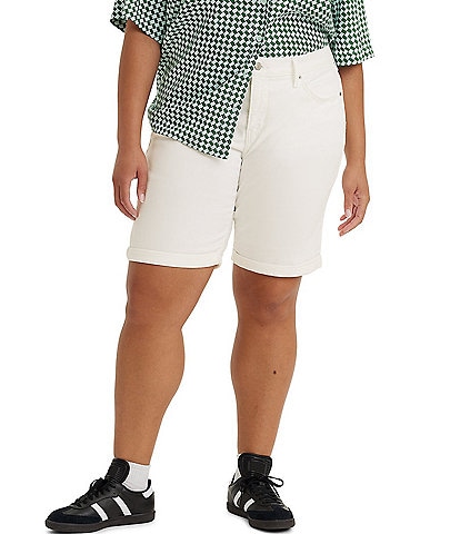 Levi's® Plus Size Mid Rise Shaping Bermuda Shorts