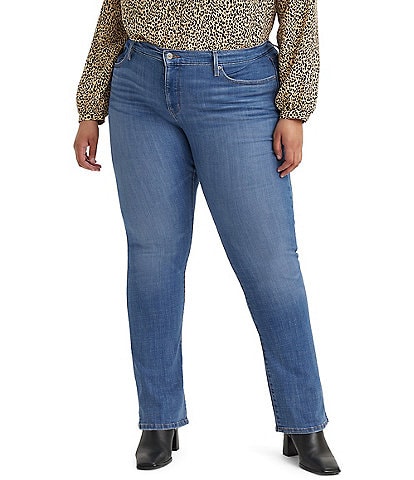 Levi's Plus Size Shaping Tummy Slimming Straight Leg Jeans