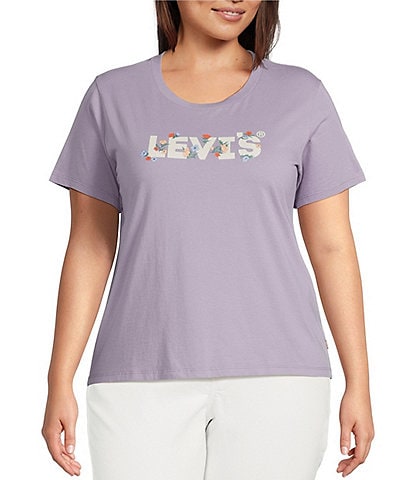 Levi's® Plus Size The Perfect Logo Tee Shirt