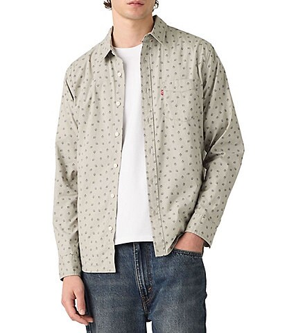 Levi's® Printed Long Sleeve Woven Shirt