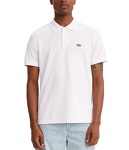Levi's® Regular Fit Short Sleeve Housemark Polo Shirt