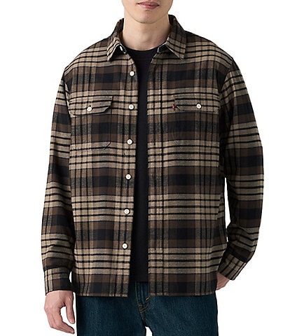 Levi's® Relaxed Fit Plaid Worker Overshirt