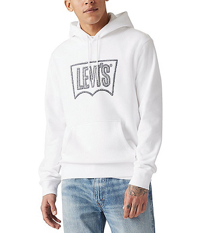 Levi's® Rope Batwing Logo Graphic Fleece Hoodie