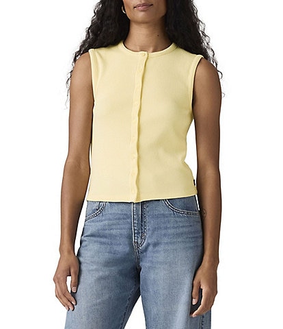 Levi's® Rory Sleeveless Button Front Top