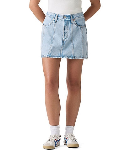 Levi's® Seamed Icon Denim Mini Skirt