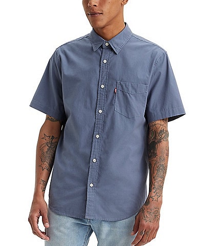 Levi's® Short-Sleeve Classic 1 Pocket Standard Fit Shirt