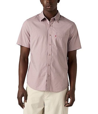 Levi's® Solid Short Sleeve Woven Shirt