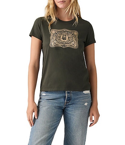 Levi's® Standard Fit Perfect Western Short Sleeve Shirt