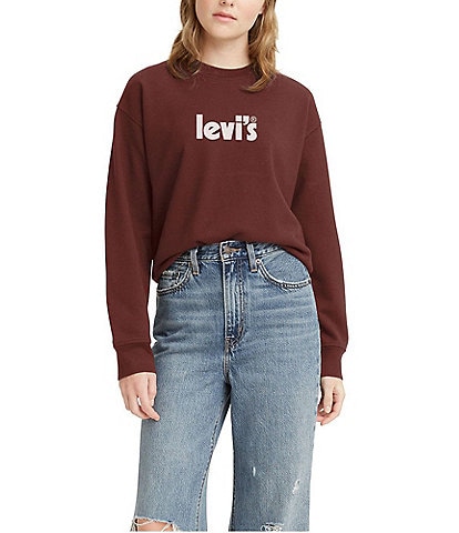 Levi's® Standard Graphic Crew Neck Fleece Tee