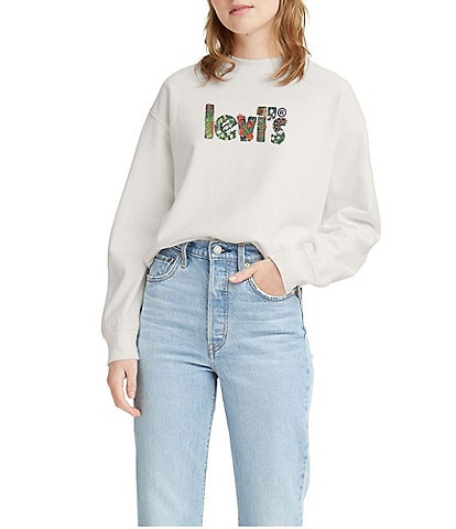 Levi's® Standard Graphic Crew Neck Sweatshirt