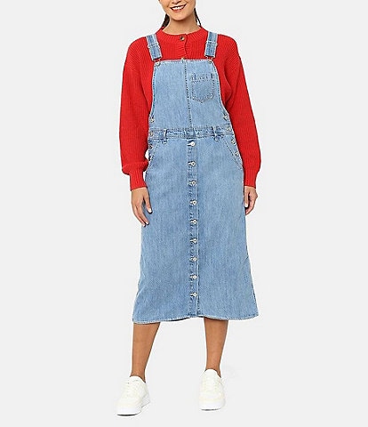 Levi's® Tico A-Line Denim Jumper Dress