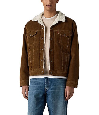 Levi's® Type III Denim/Faux-Sherpa Trucker Jacket