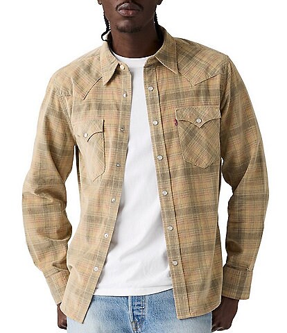 Levi's® Western Hektor Plaid Shirt