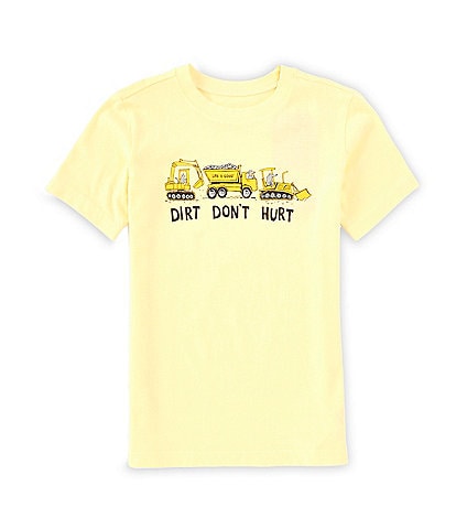 Life is Good Little Boys 2T-4T Short-Sleeve Dirt Don't Hurt T-Shirt