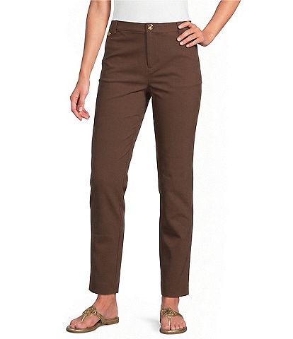 Lilly Pulitzer Ana Stretch Double Cloth High-Rise Ankle Pants