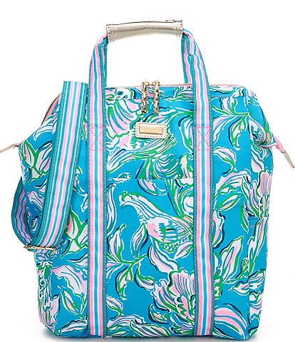 Lilly Pulitzer Chick Magnet Backpack Cooler Bag